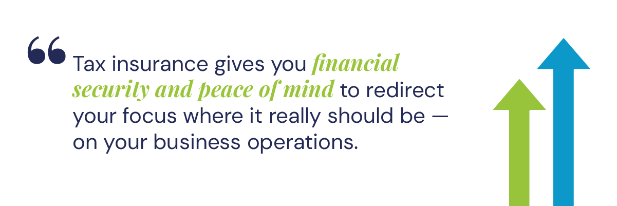 Employee Retention Credit Tax Insurance gives you peace of mind